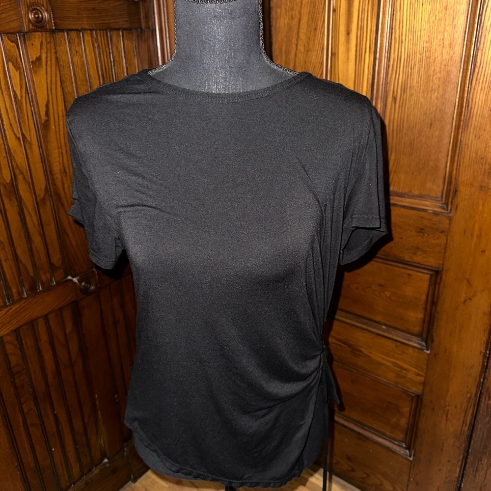 No Boundaries Fitted Black Short Sleeve Tee